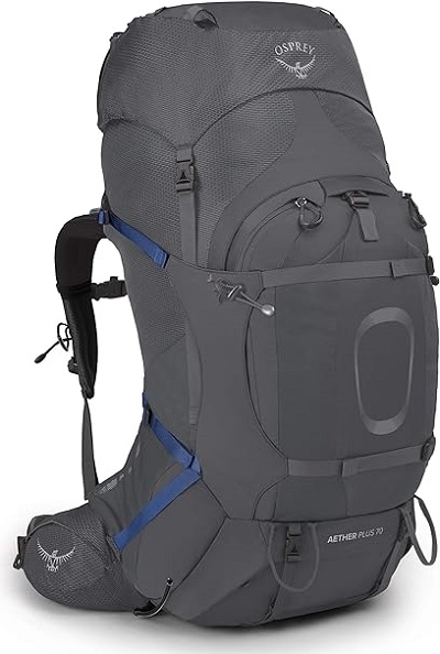 13. Osprey Aether Plus Backpacking Backpack